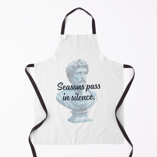 Item preview, Seasons pass in silence - Marcus Aurelius Stoic Clothing | Marcus Aurelius Stoicism Artwork designed and sold by LexaArtworks.