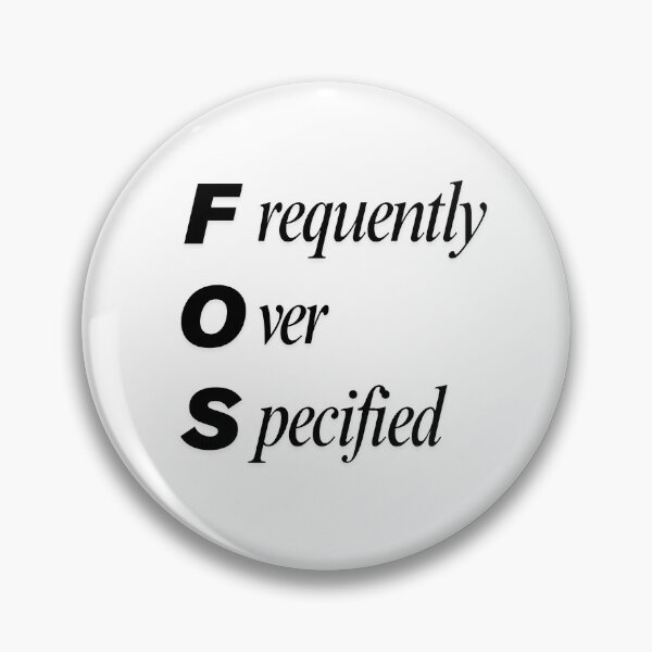 Item preview, Funny FOS Civil Engineering Acronym Pun designed and sold by ThePungineer.
