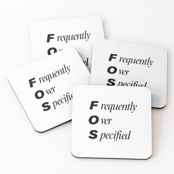Item preview, Funny FOS Civil Engineering Acronym Pun designed and sold by ThePungineer.