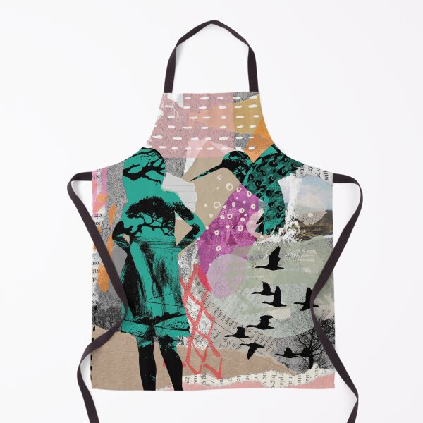 Item preview, Bird lady collage designed and sold by GasconyPassion.