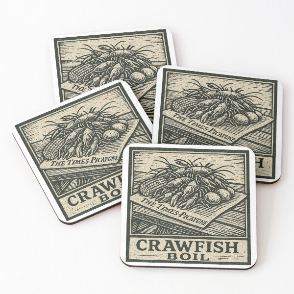 Item preview, Crawfish Boil New Orleans Seafood designed and sold by DarkBecky.