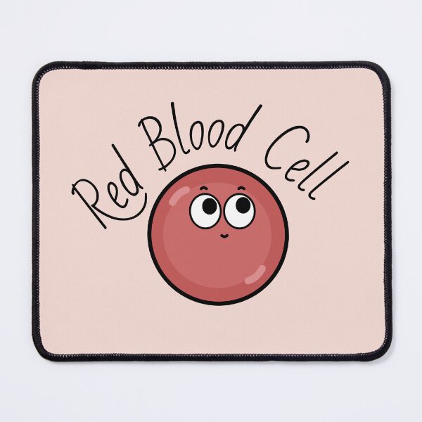 Item preview, Cute Red Blood Cell - Cute Cell Types designed and sold by MicroMarket.
