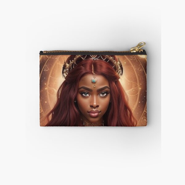 Item preview, Fiery Taurus – Mystical Bull Goddess designed and sold by MissSaylor.