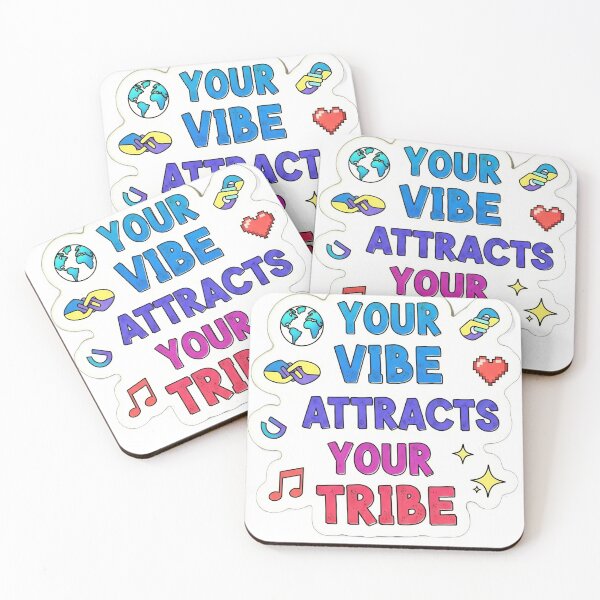 Item preview, Your Vibe Attracts Your Tribe  designed and sold by Liberty Labels.