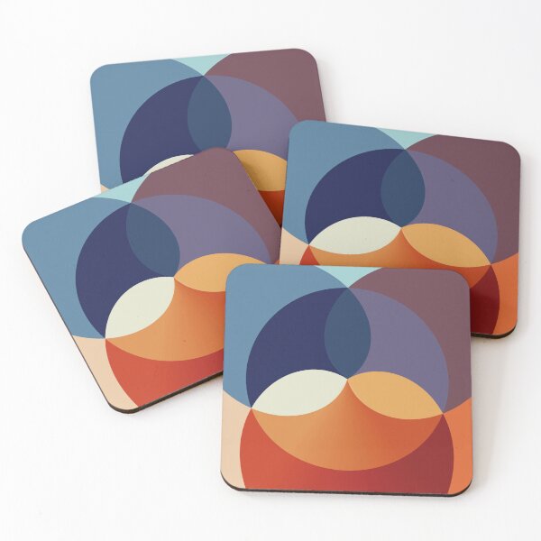 Item preview, Warm Circle Centred Minimal Modern Abstract Shapes designed and sold by patternsoup.