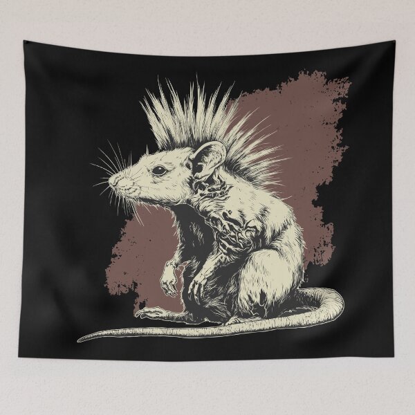 Item preview, Punk Rock Rat designed and sold by drizzd.