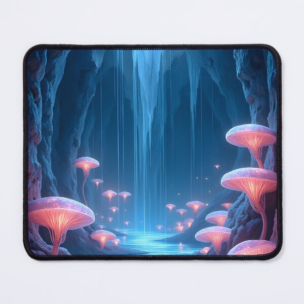 Item preview, Luminous Cavern of the Enchanted Fungi designed and sold by oanaunciuleanu.