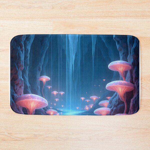 Item preview, Luminous Cavern of the Enchanted Fungi designed and sold by oanaunciuleanu.