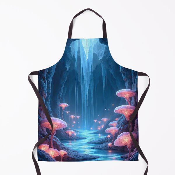 Item preview, Luminous Cavern of the Enchanted Fungi designed and sold by oanaunciuleanu.