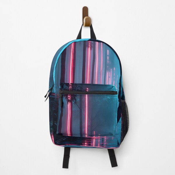 Item preview, Neon Pathway Through the Cyber Forest designed and sold by oanaunciuleanu.