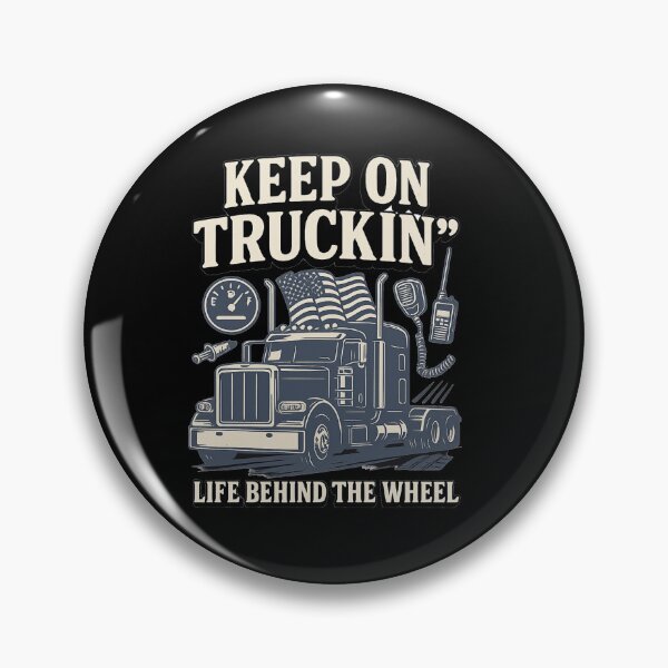 Item preview, Keep On Truckin’ | Vintage Trucker Design – Life Behind the Wheel designed and sold by Nara8.