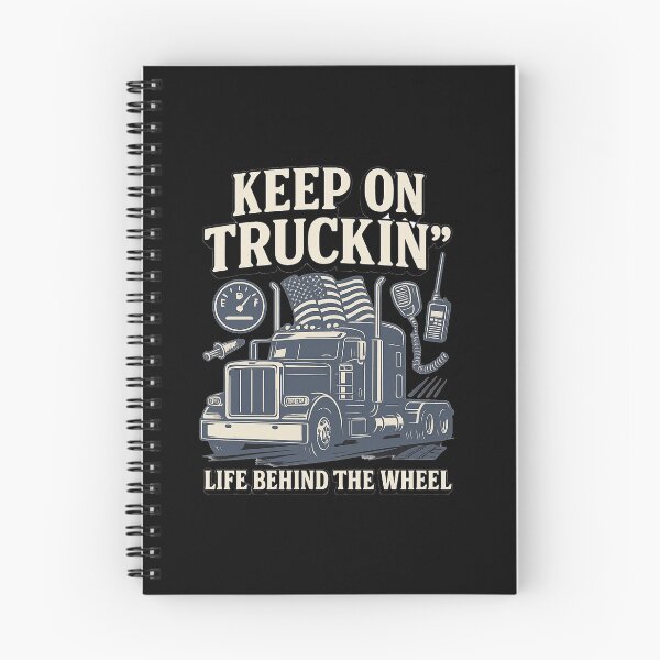 Item preview, Keep On Truckin’ | Vintage Trucker Design – Life Behind the Wheel designed and sold by Nara8.