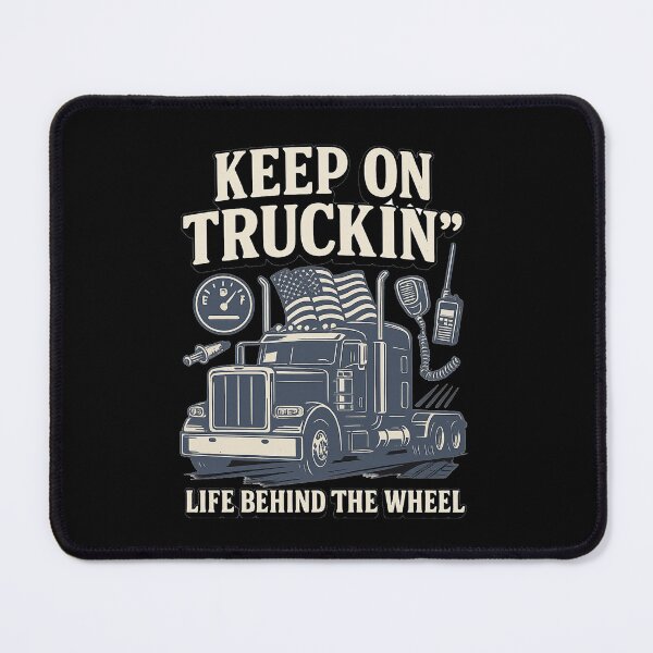 Item preview, Keep On Truckin’ | Vintage Trucker Design – Life Behind the Wheel designed and sold by Nara8.