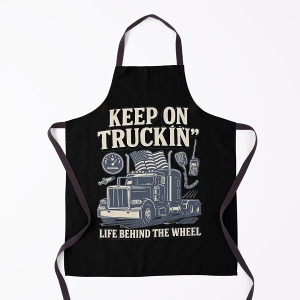 Item preview, Keep On Truckin’ | Vintage Trucker Design – Life Behind the Wheel designed and sold by Nara8.