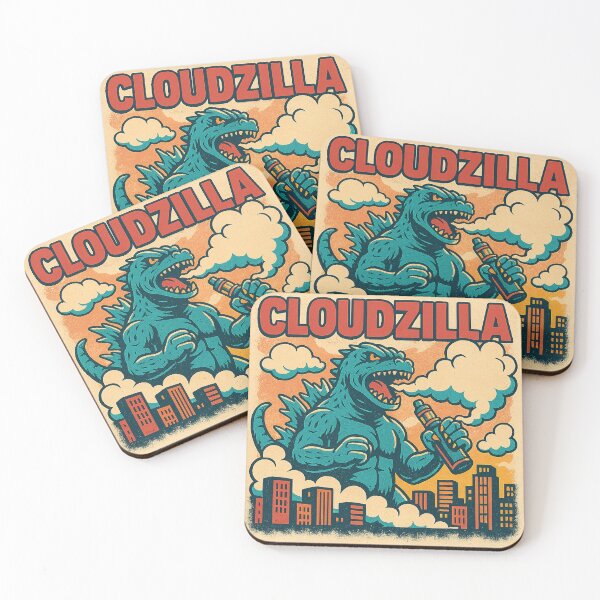 Item preview, Cloudzilla - King of the Vapor designed and sold by House of Taste Vape Designs.