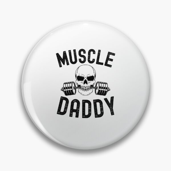Item preview, Muscle Daddy Weightlifter skeleton barbell dad workout designed and sold by snowry.