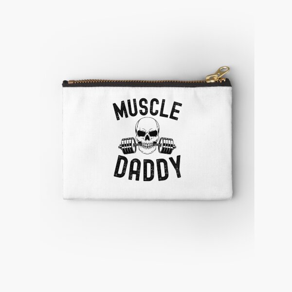 Item preview, Muscle Daddy Weightlifter skeleton barbell dad workout designed and sold by snowry.