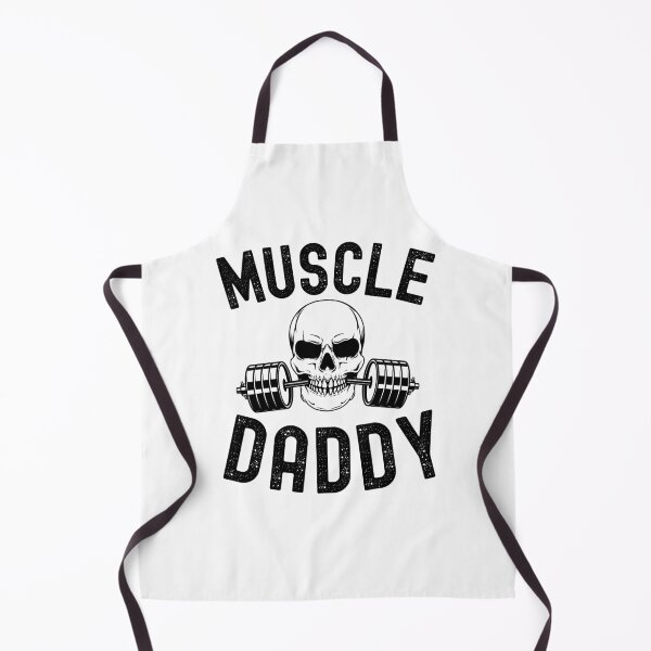 Item preview, Muscle Daddy Weightlifter skeleton barbell dad workout designed and sold by snowry.