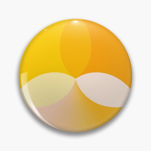 Item preview, Sunshine Yellow Circle Centred Minimal Modern Abstract Shapes designed and sold by patternsoup.