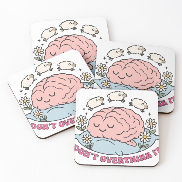 Item preview, Don’t Overthink It – Minimalist Motivational Quote designed and sold by artcultreone.