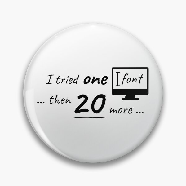 Item preview, 20 Fonts 1 Projects – Designer Humor Typography Quote designed and sold by TheBrightDuck.