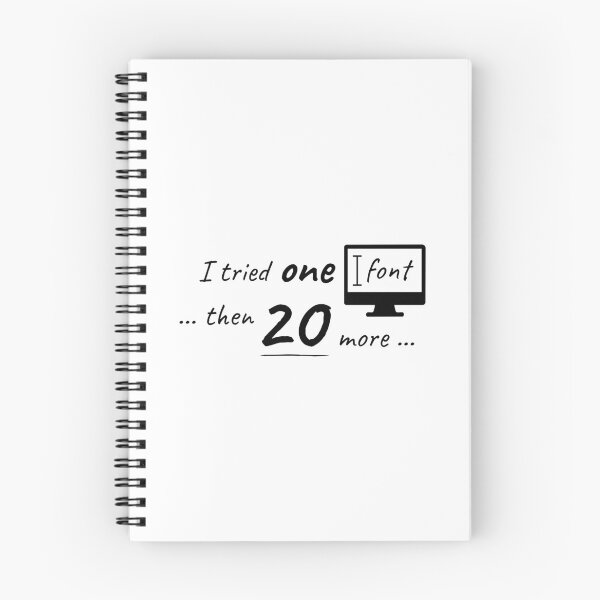 Item preview, 20 Fonts 1 Projects – Designer Humor Typography Quote designed and sold by TheBrightDuck.