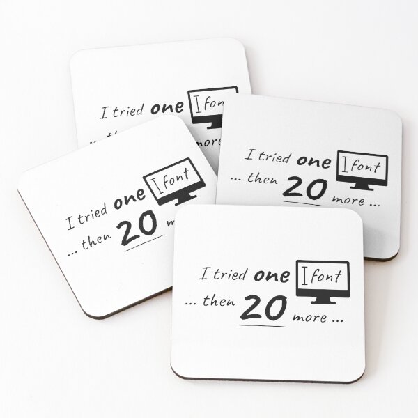 Item preview, 20 Fonts 1 Projects – Designer Humor Typography Quote designed and sold by TheBrightDuck.