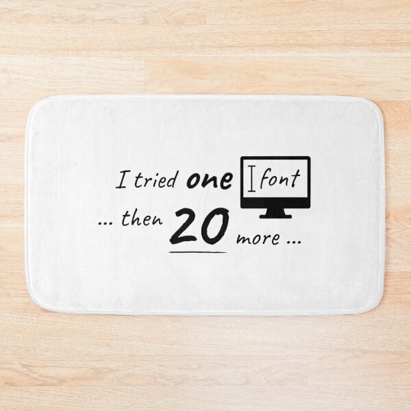 Item preview, 20 Fonts 1 Projects – Designer Humor Typography Quote designed and sold by TheBrightDuck.