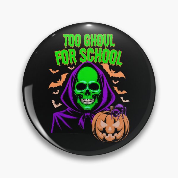 Item preview, Too Ghoul for School: Funny Halloween Zombie Student Art designed and sold by elynne9.
