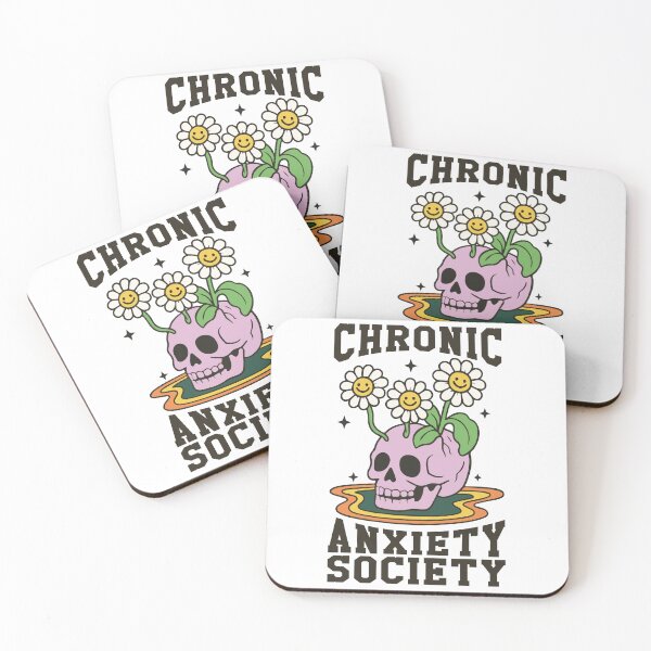 Item preview, Chronic Anxiety Society – Mental Health Awareness Design designed and sold by artcultreone.