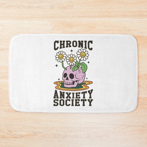 Item preview, Chronic Anxiety Society – Mental Health Awareness Design designed and sold by artcultreone.