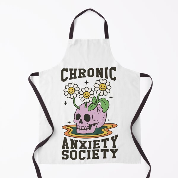 Item preview, Chronic Anxiety Society – Mental Health Awareness Design designed and sold by artcultreone.