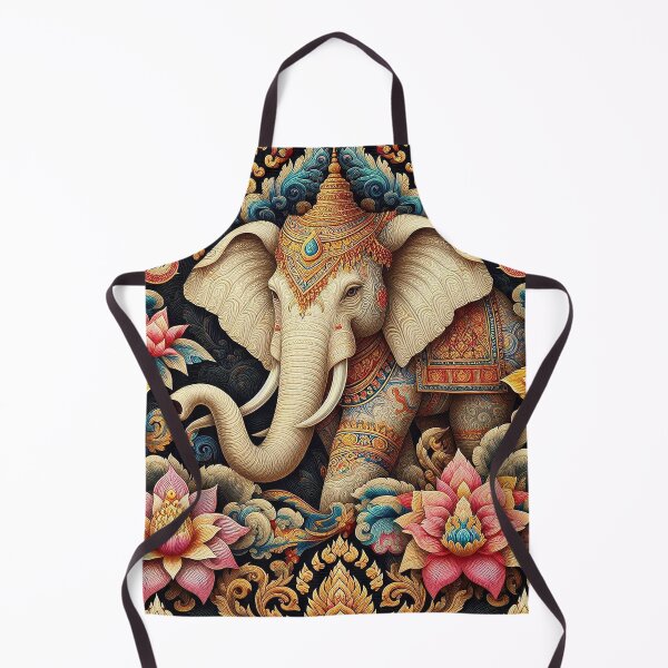 Item preview, Elephants & Thai Patterns: A Timeless Tale of Beauty designed and sold by Vanich-Panich.