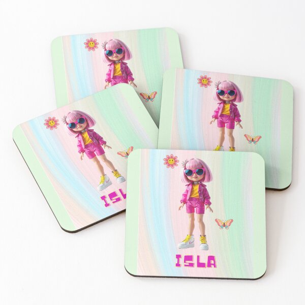 Item preview, Isla Doll Name Design – Cute Gift for Girls, School Supplies and Birthday Surprises designed and sold by daila70.