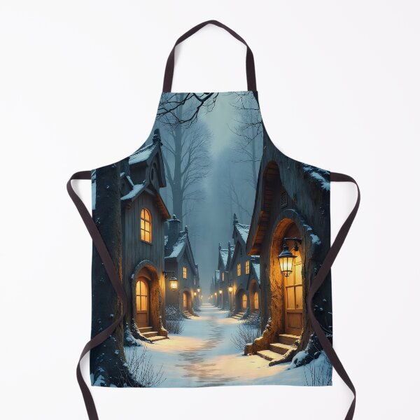 Item preview, Enchanted Winter Village designed and sold by oanaunciuleanu.