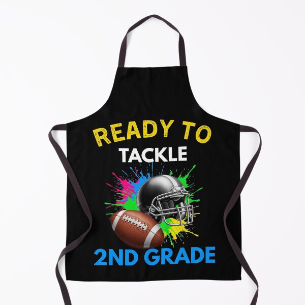Item preview, Ready to Tackle 2nd Grade Football Back to School Kids Boys designed and sold by MotivaChic.