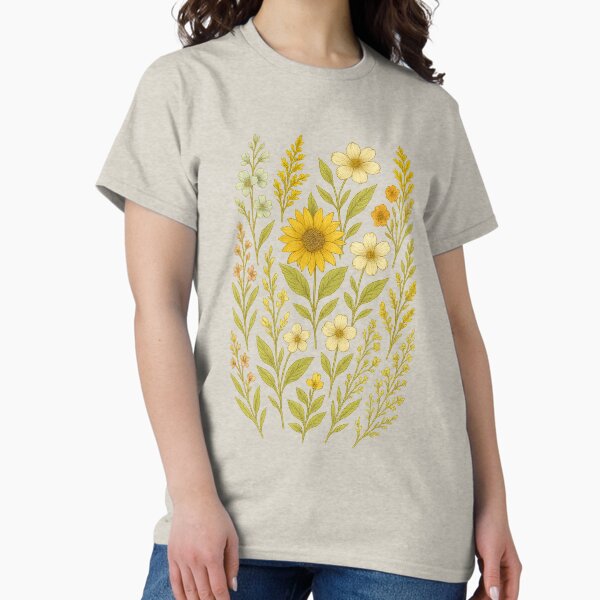 Item preview, Botanical Wildflower Bouquet Illustration designed and sold by Jack’s Shirts Craft.
