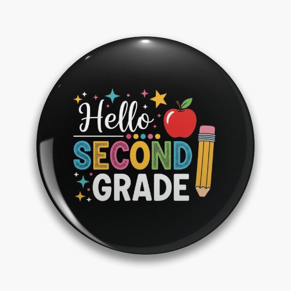 Item preview, Hello Second Grade Team 2nd Grade Back to School Teacher Kid designed and sold by MotivaChic.