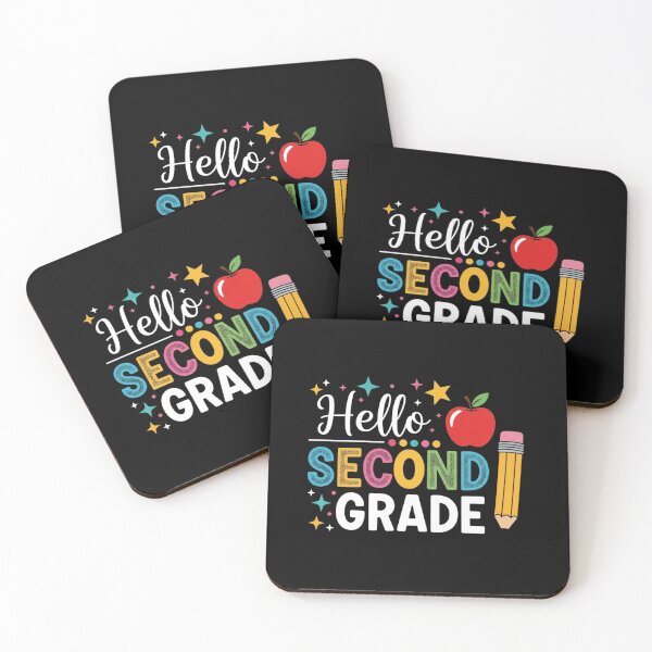 Item preview, Hello Second Grade Team 2nd Grade Back to School Teacher Kid designed and sold by MotivaChic.