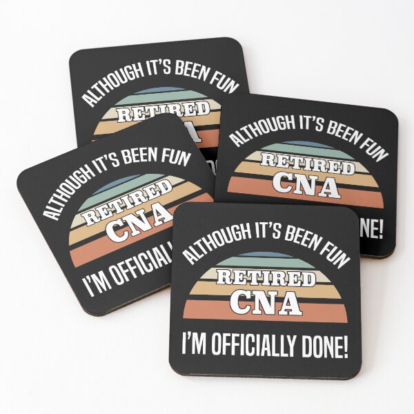 Item preview, Funny Retired CNA designed and sold by thepixelgarden.