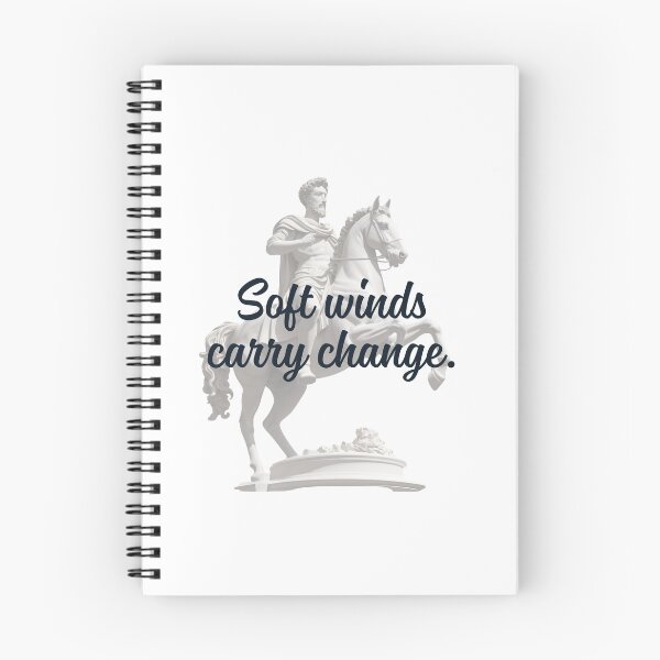 Item preview, Soft Winds Carry Change -  Marcus Aurelius Stoic Clothing | Marcus Aurelius Stoicism Artwork designed and sold by LexaArtworks.