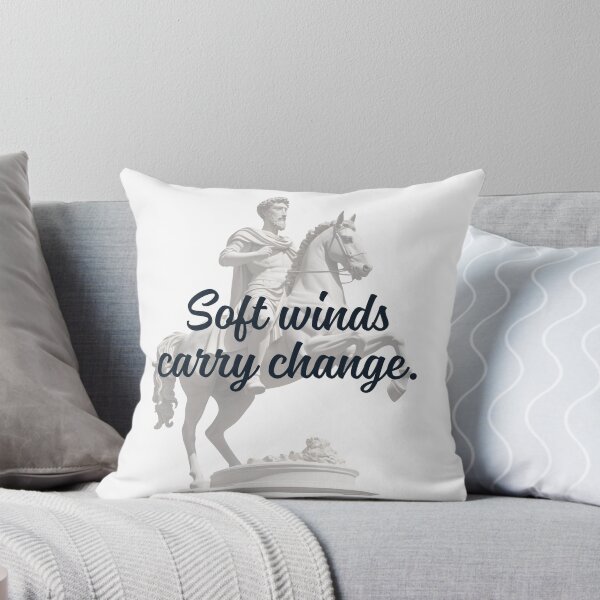 Item preview, Soft Winds Carry Change -  Marcus Aurelius Stoic Clothing | Marcus Aurelius Stoicism Artwork designed and sold by LexaArtworks.
