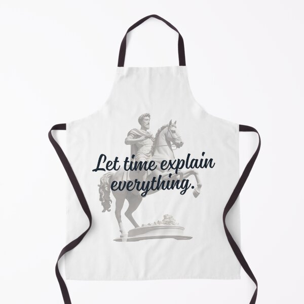 Item preview, Let Time Explain Everything - Marcus Aurelius Stoic Clothing | Marcus Aurelius Stoicism Artwork designed and sold by LexaArtworks.