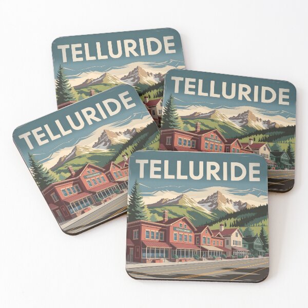 Item preview, Telluride: Classic Travel Poster designed and sold by LSVart.