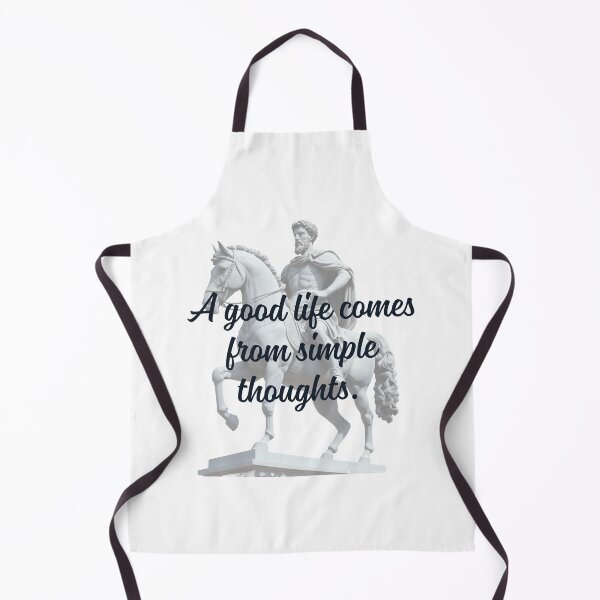 Item preview, A Good Life Comes From Simple Thoughts - Marcus Aurelius Stoic Clothing | Marcus Aurelius Stoicism Artwork designed and sold by LexaArtworks.