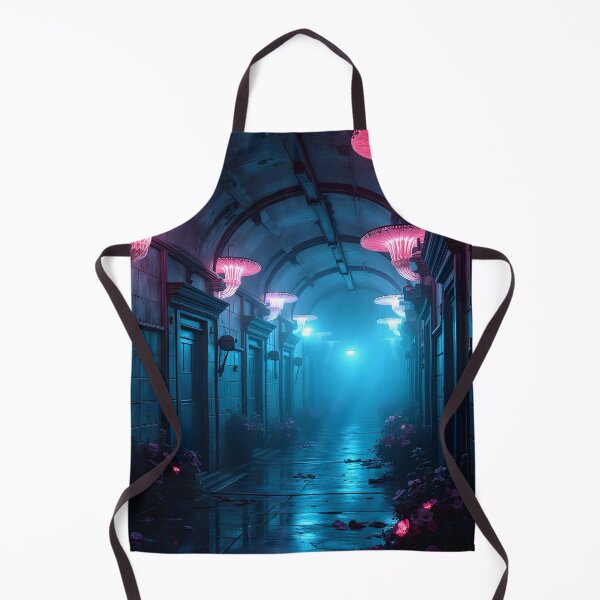 Item preview, Neon Fungi Corridor designed and sold by oanaunciuleanu.