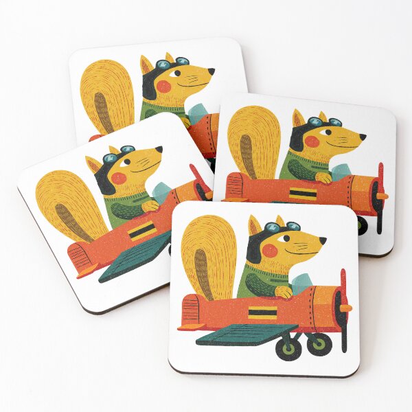 Item preview, Sky-High Squirrel: Captain Whiskers Takes Flight designed and sold by ForeverPrintsOK.