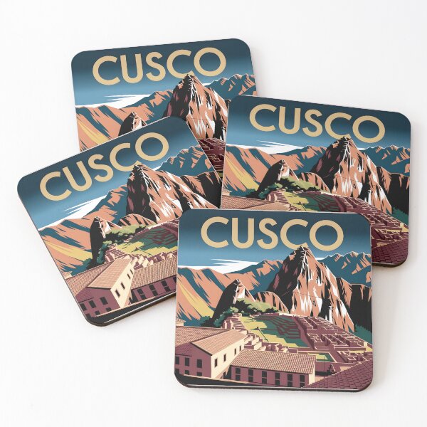 Item preview, Cusco: Vintage Style Travel Poster designed and sold by LSVart.