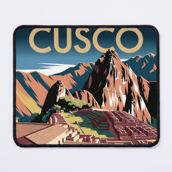 Item preview, Cusco: Vintage Style Travel Poster designed and sold by LSVart.