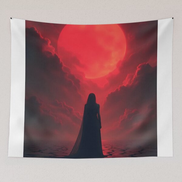Item preview, The Crimson Eclipse designed and sold by oanaunciuleanu.